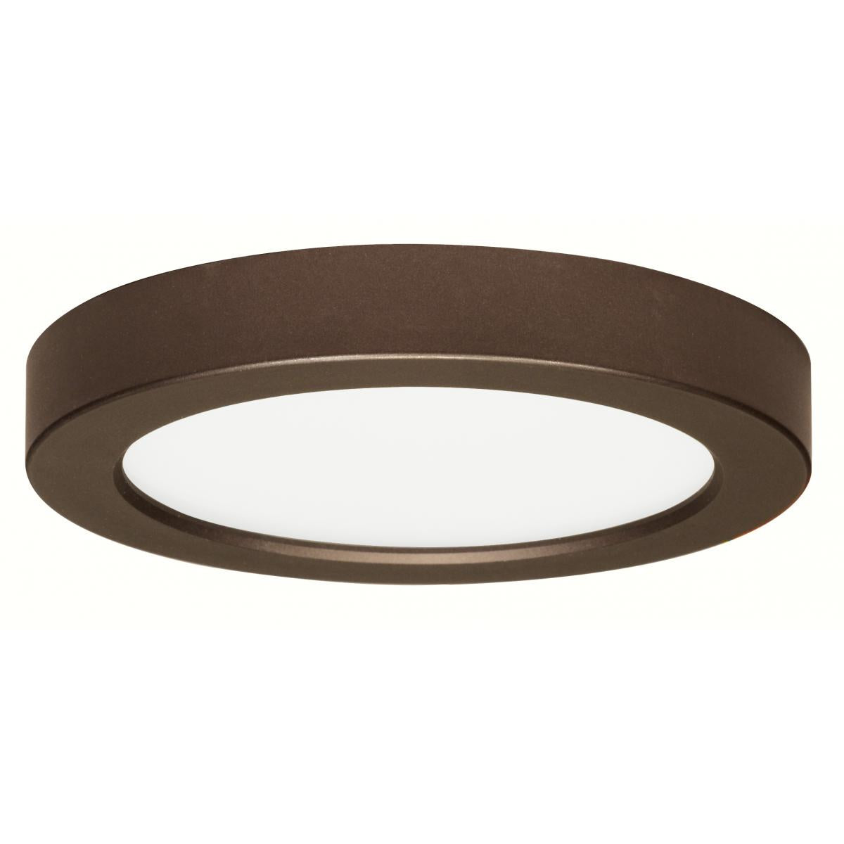 Replacement for Satco S29330 13.5 watt 7" Flush Mount LED Fixture 2700K Round Shape Bronze Finish 120 volts  - NOW 62/1712