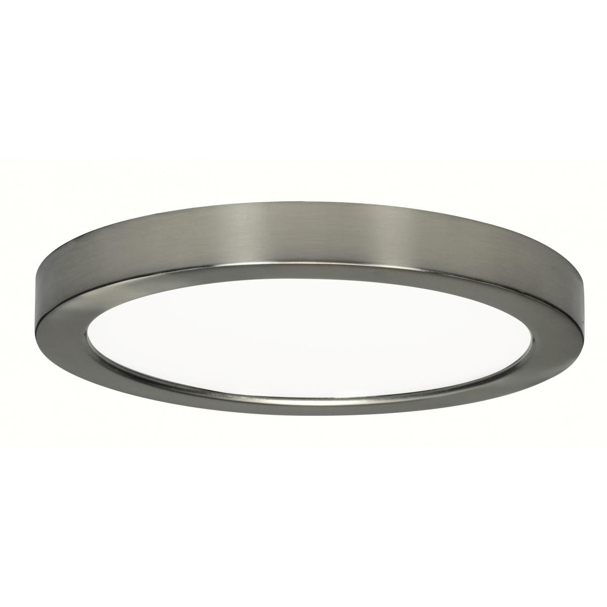 Replacement for Satco S29379 18.5 watt 9" Flush Mount LED Fixture 3000K Round Shape Brushed Nickel Finish 120 volts - NOW 62/1723
