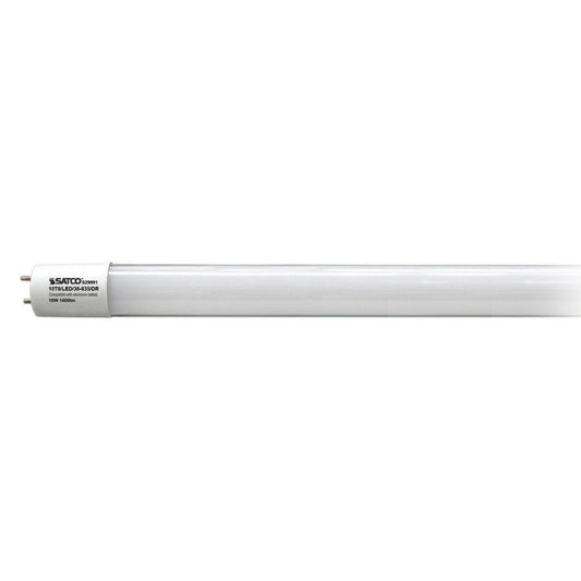 Replacement for Satco S29991 10 Watt T8 LED 3500K Medium Bi Pin base 50000 hours 1400 Lumens Type A Ballast dependent