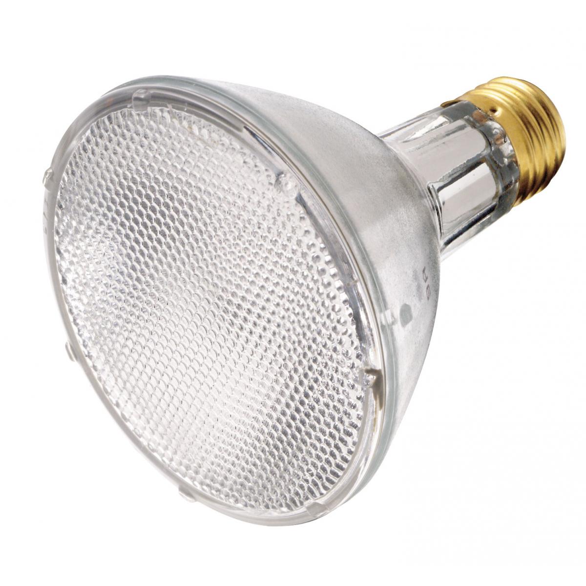 Satco S4879 70 Watt Metal Halide HID Medium base PAR30 Clear 83 CRI 3000K