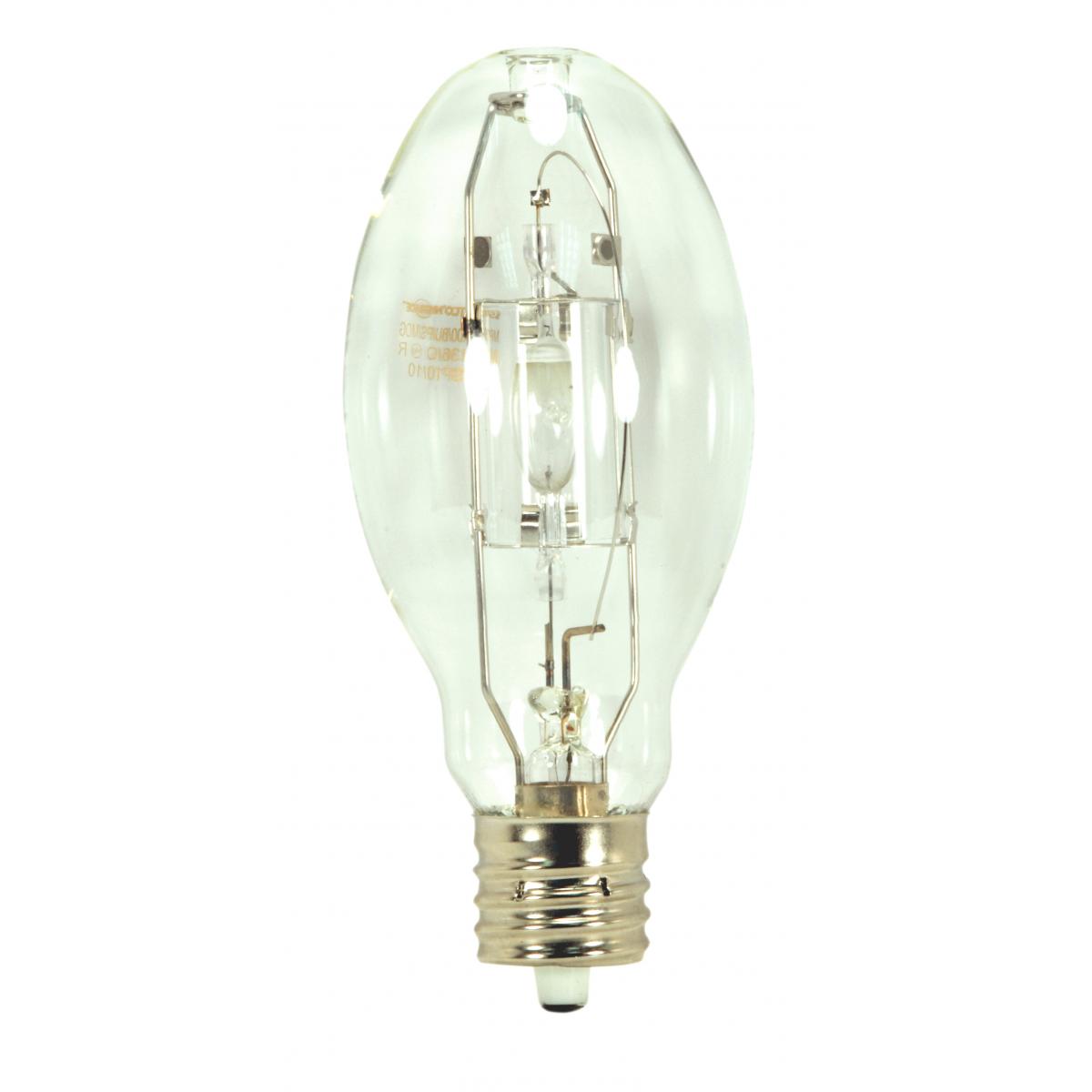 Satco S5883 MP320/ED28/PS/BU/4K 320 Watt Metal Halide HID Mogul extended base ED28 Clear 65 CRI 4200K