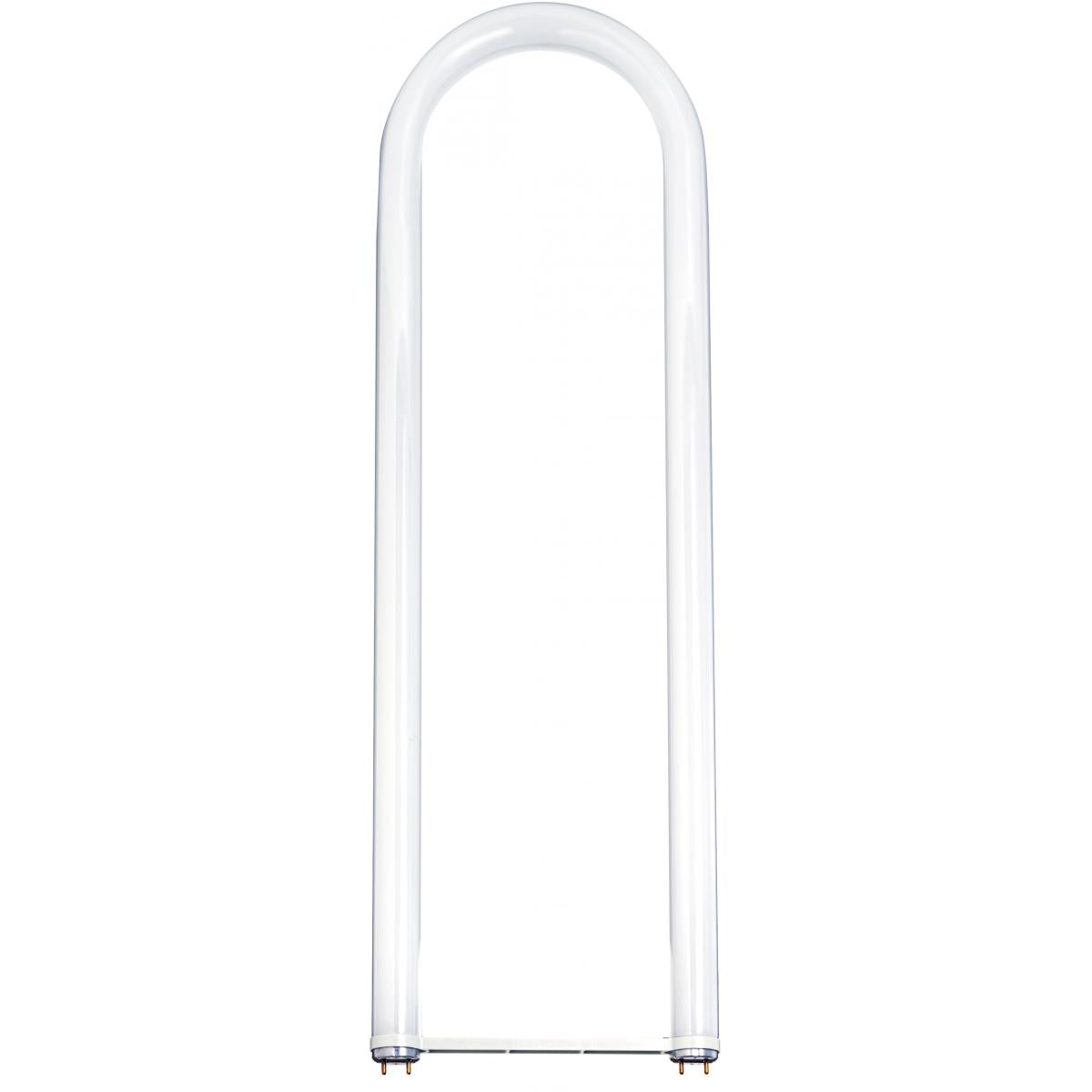 Satco S6557 FBO32T8/835/6 32 Watt T8 U-Bend Fluorescent 3500K Neutral White 82 CRI Medium Bi Pin base