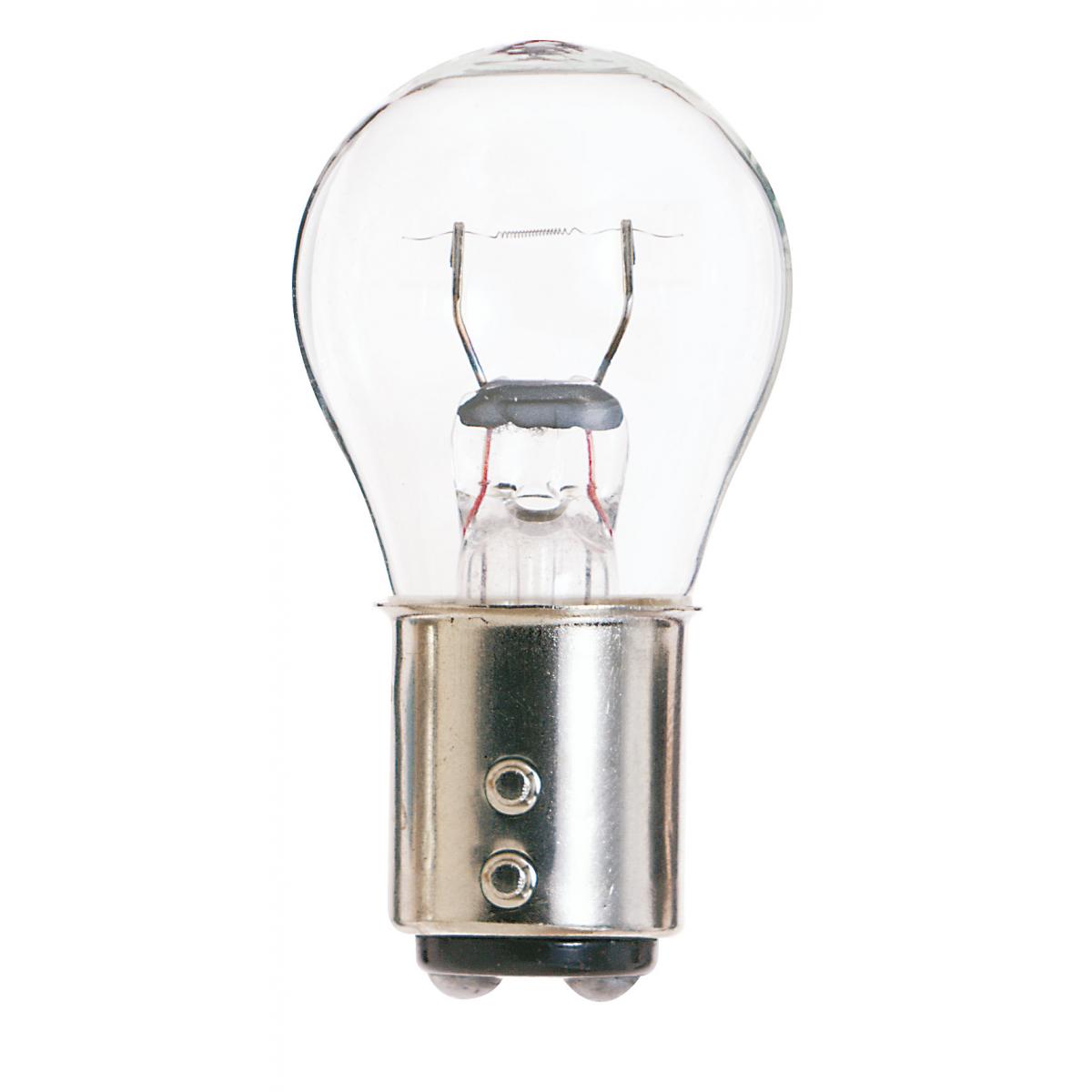 Satco S6956 1154 16.83 Watt miniature S8 200 Average rated hours DC Indexed Bayonet base 6.4 Volt
