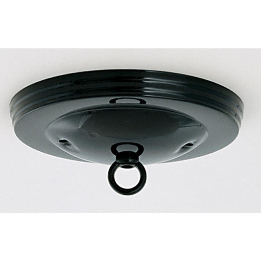 Satco S70-065 Plain Canopy Kit Black Finish