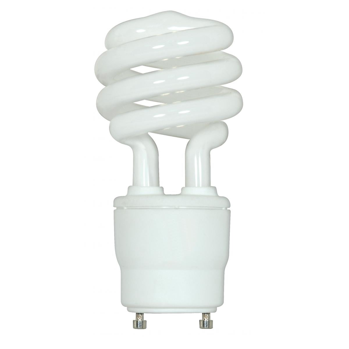 Replacement for Satco S8229 18T2/GU24/3500K/120V 18 Watt Spiral Compact Fluorescent 3500K 82 CRI GU24 base 120 Volt - NOW 4100K ONLY