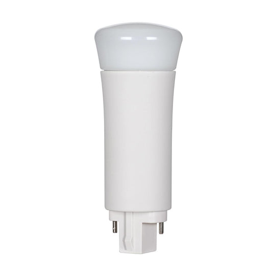Satco S8535 9WPLV/LED/827/BP/2P 9 Watt LED PL 2-Pin 2700K 900 Lumens G24d base Vertical Type B Ballast Bypass