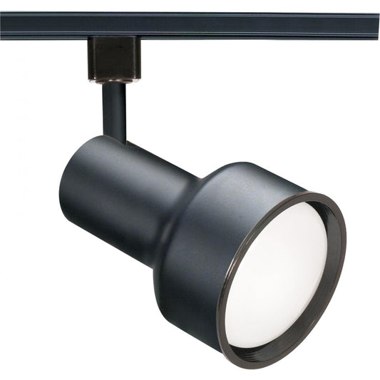 Satco TH207 1 Light - R30 - Track Head - Step Cylinder - Black Finish