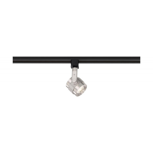 Satco TH499 LED 12 Watt Piston Track Head Brushed Nickel 36 deg. Beam Angle
