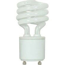 Satco T2 GU24 Base Mini Spiral 4100K CFL -  S8208