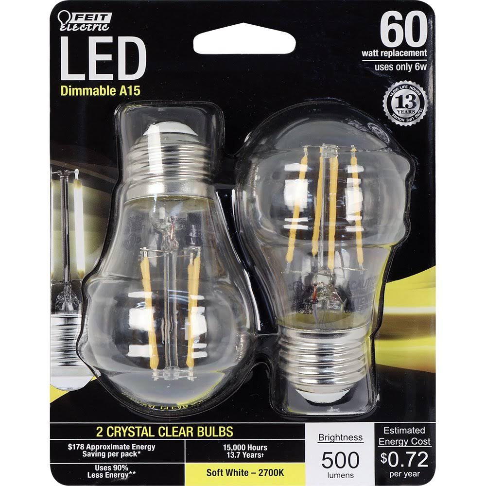 Replacement for FEIT BPA1560/827/LED/2 500 Lumen A15 2700K Dimmable LED - NOW 927CA