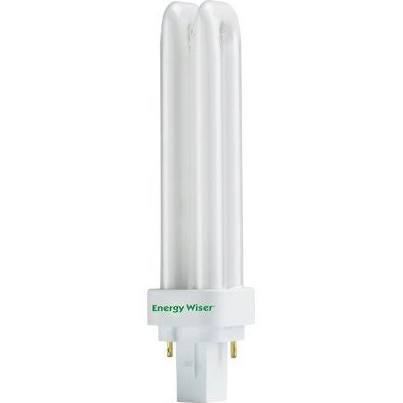 Replacement for Bulbrite 524138 CF18D835 18 watt T4 2-Pin Base 3500K White CFL G24D-2